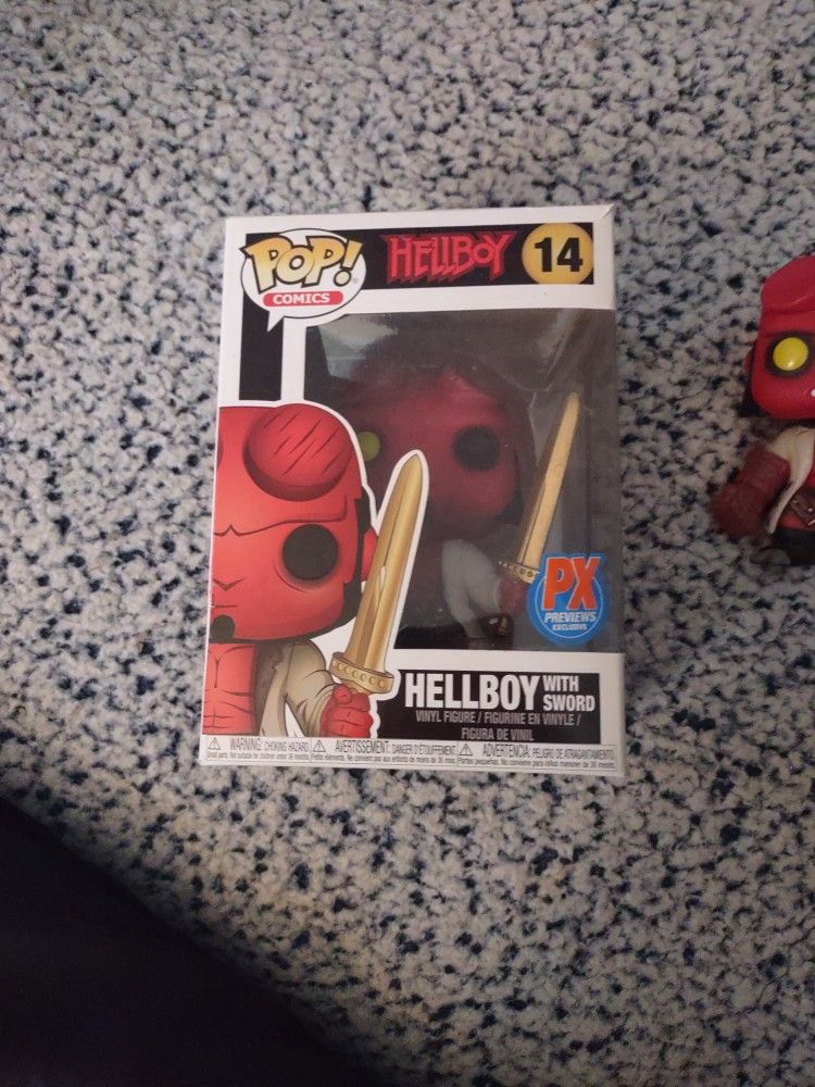 Hellboy Funko Pops