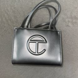 Silver Small Telfar Bag