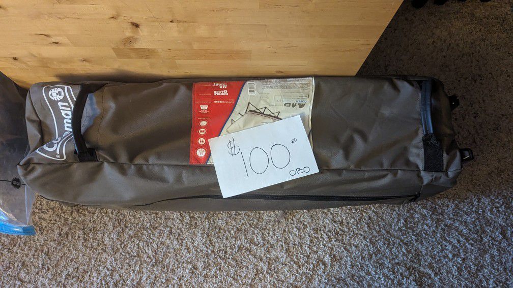 Two Person Steel Frame Cot/Air Mattress 