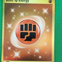 Pokemon Scarlet & Violet Base Set fighting Energy 258/198 Secret Rare M