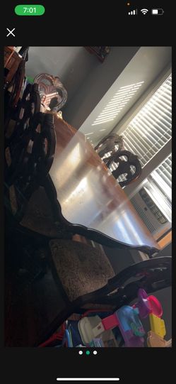 Dining Set And Fireplace