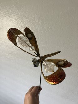 Outdoor Dragonfly Decor Used 