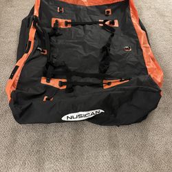 Nusican Car Roof Bag 100% Waterproof Rooftop Cargo Carrier