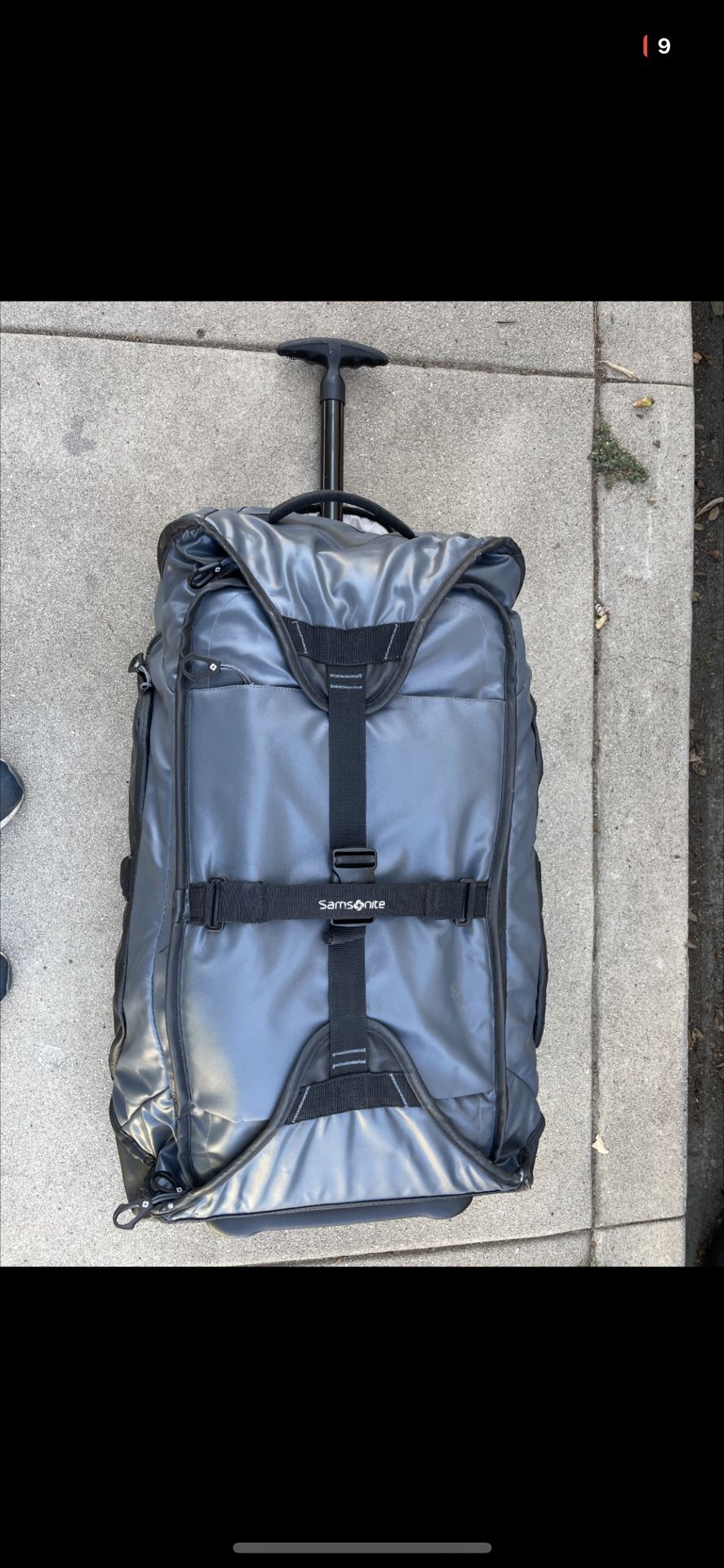SAMSONITE travel luggage bag with wheels 75 LONG X42 WIDEX30 inch by es THICK FIRM PRICE in eagle rock