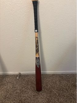 Old Hickory FT23 Wood Baseball Bat 33in 33oz Cupped End Signed