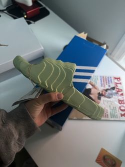 Adidas Magic Lime Slides