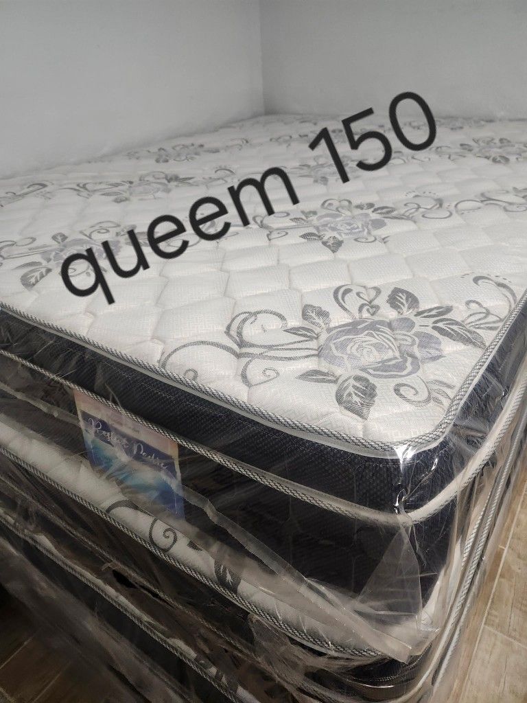 Mattress Pillow Top New