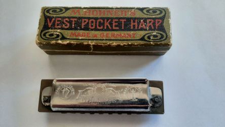 Hohner Vest Pocket Harp  Vintage Harmonica