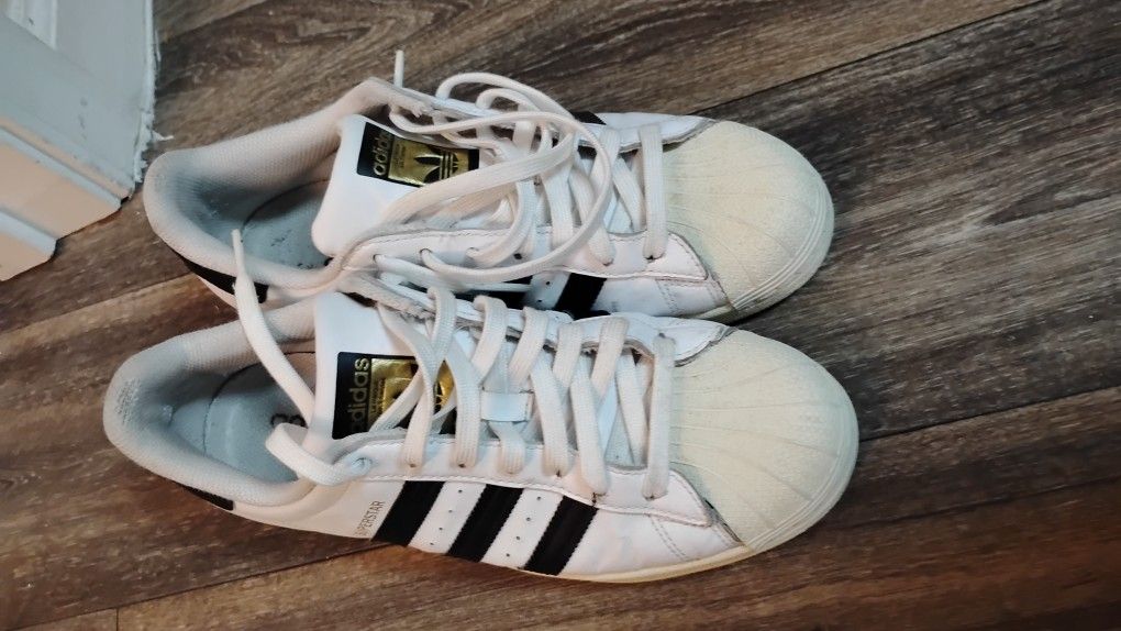 Adidas PCI 789002 Originals Superstar Sneakers, Size 8 for Women