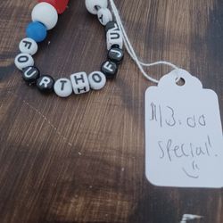 4th Of July Bracelet 