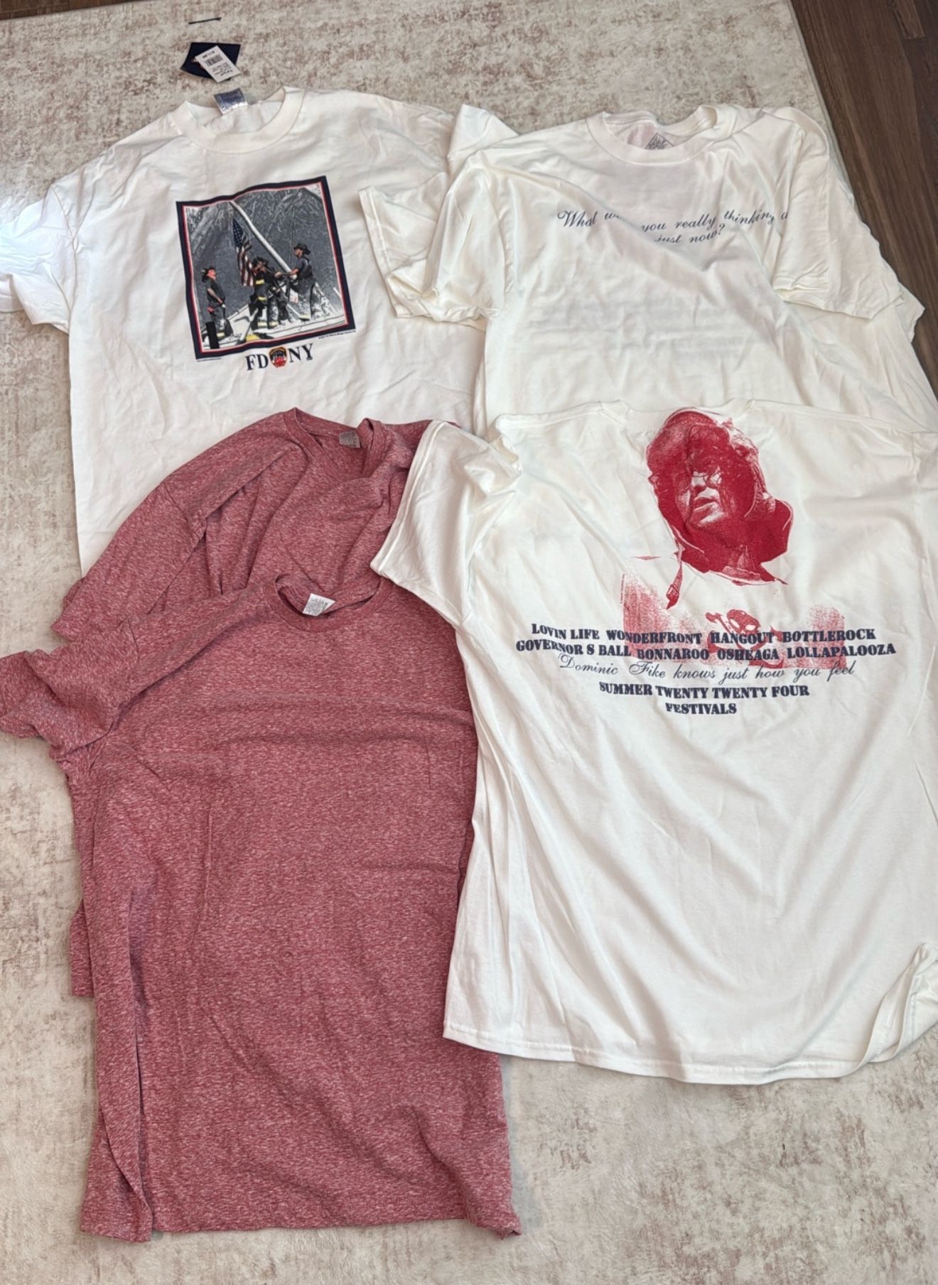 2 Graphic T Shirts Variety Size X-Large for this price