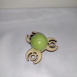 Mini Glow In The Dark Sphere With Triple Moon Holder