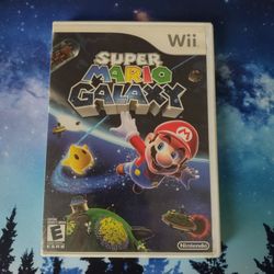 Super Mario Galaxy (Nintendo Wii, 2007), No Manual - TESTED & WORKING