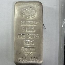 1 Kilo Silver Bar 