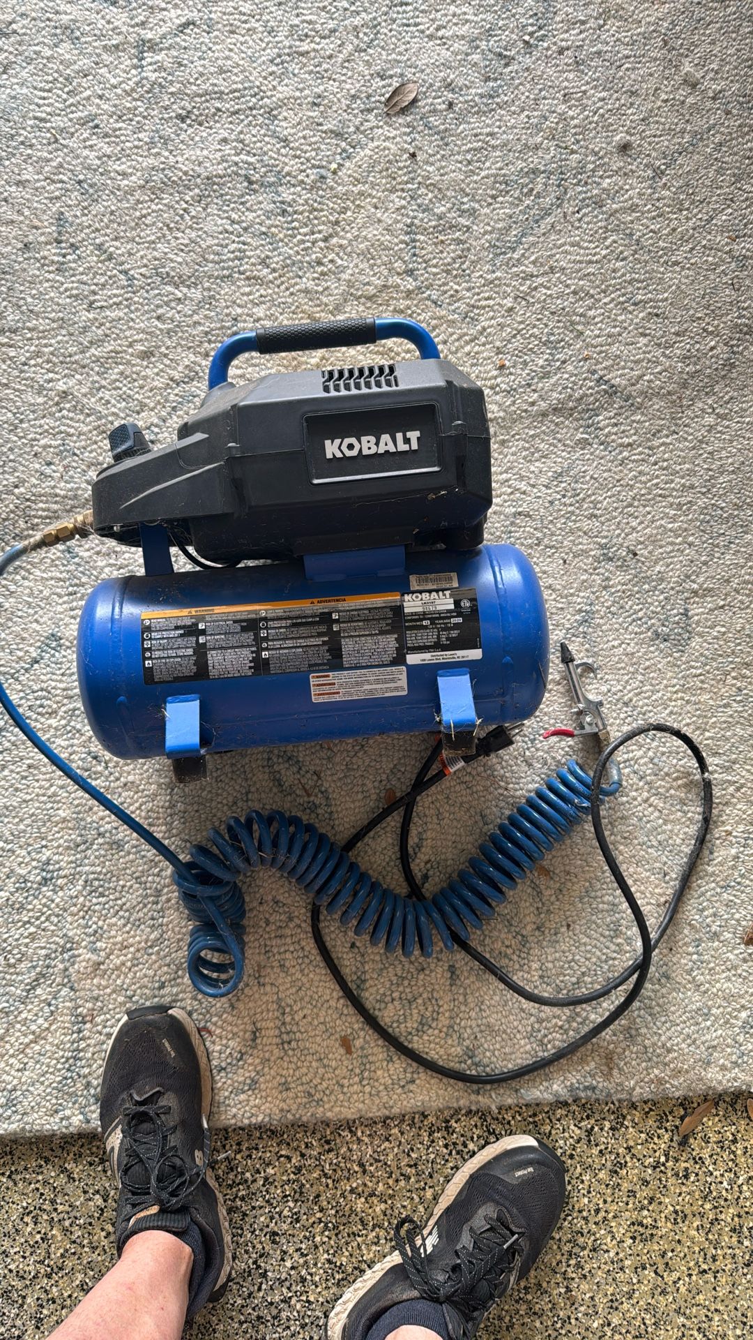 Kobalt Air Electric Air Compressor