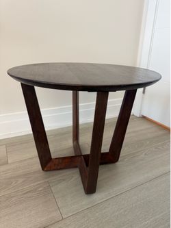 West Elm Wood Side Table (22”)