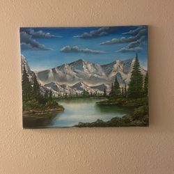 Oil On Canvas, Landscape 16x21