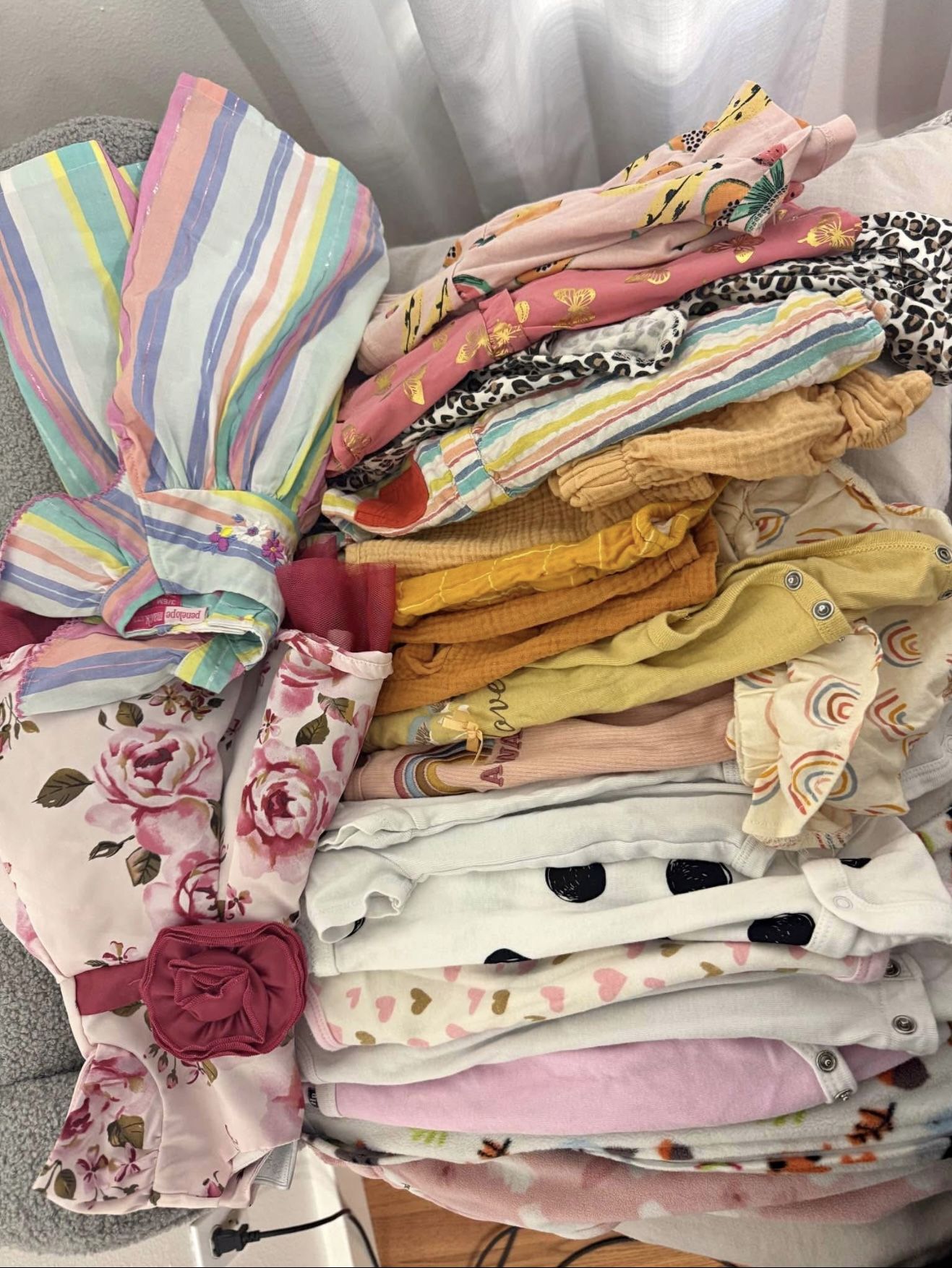 Newborn To Six Months Baby Girl Clothes