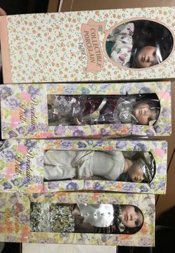 Collectible Porcelain Dolls