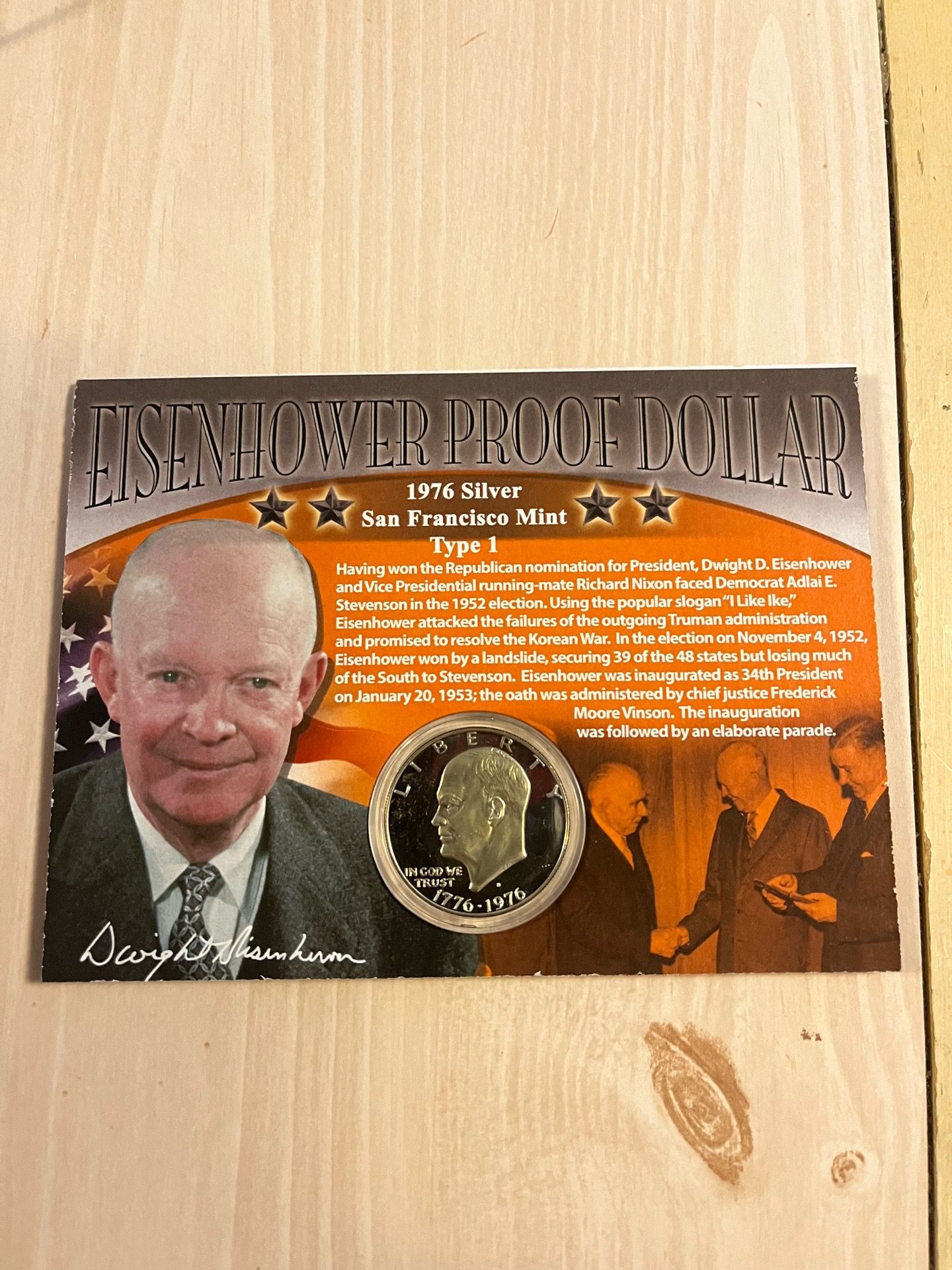 Eisenhower proof dollar