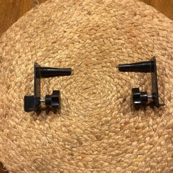 Wind screen mounts for a 2003 bmw E46 body