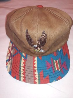 Indian Design Brim Custom Embroidered Hat