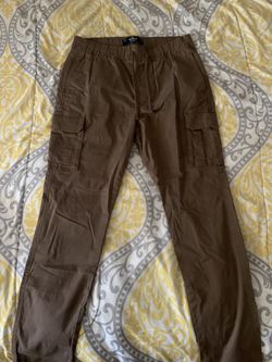 SLIM STRAIGHT CARGO PANTS L