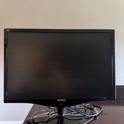 ViewSonic 22” Widescreen LCD Monitor with Built-in Speakers VX2262wm