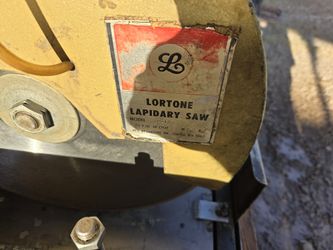 Lortone 14" Lapidary Drop Saw