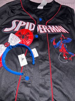 Spider-Man Disney Jersey with Spider-Man ears