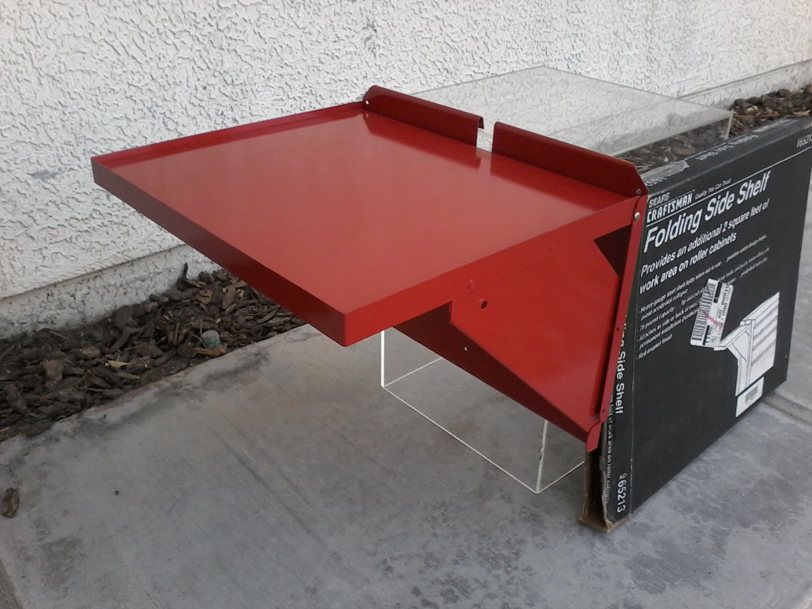 SEARS CRAFTSMAN TOOL BOX FOLDING SIDE SHELF for Sale in Las Vegas, NV