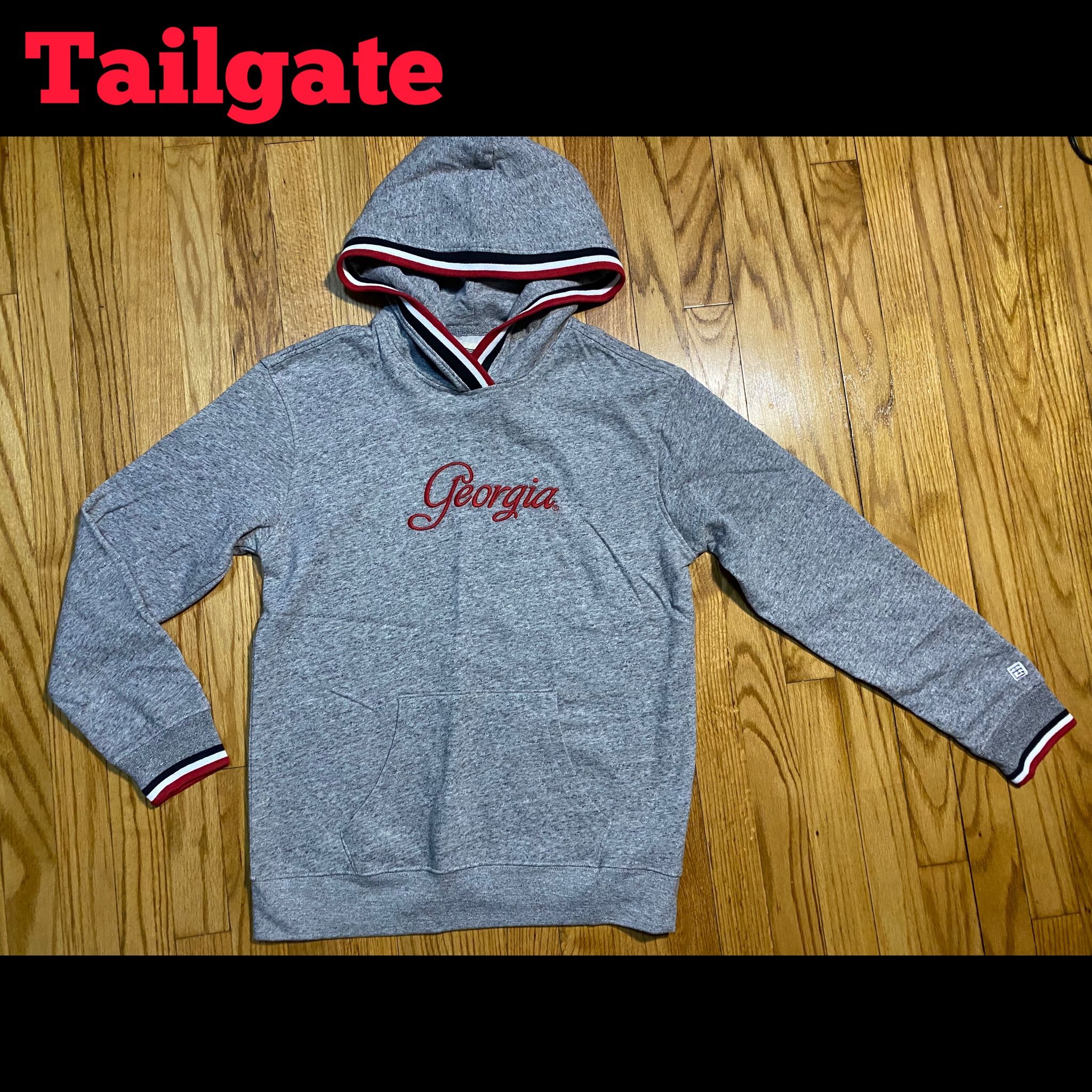Tailgate Georgia Bulldogs Hoodie Sweatshirt Men’s Sz XS New Without Tags!