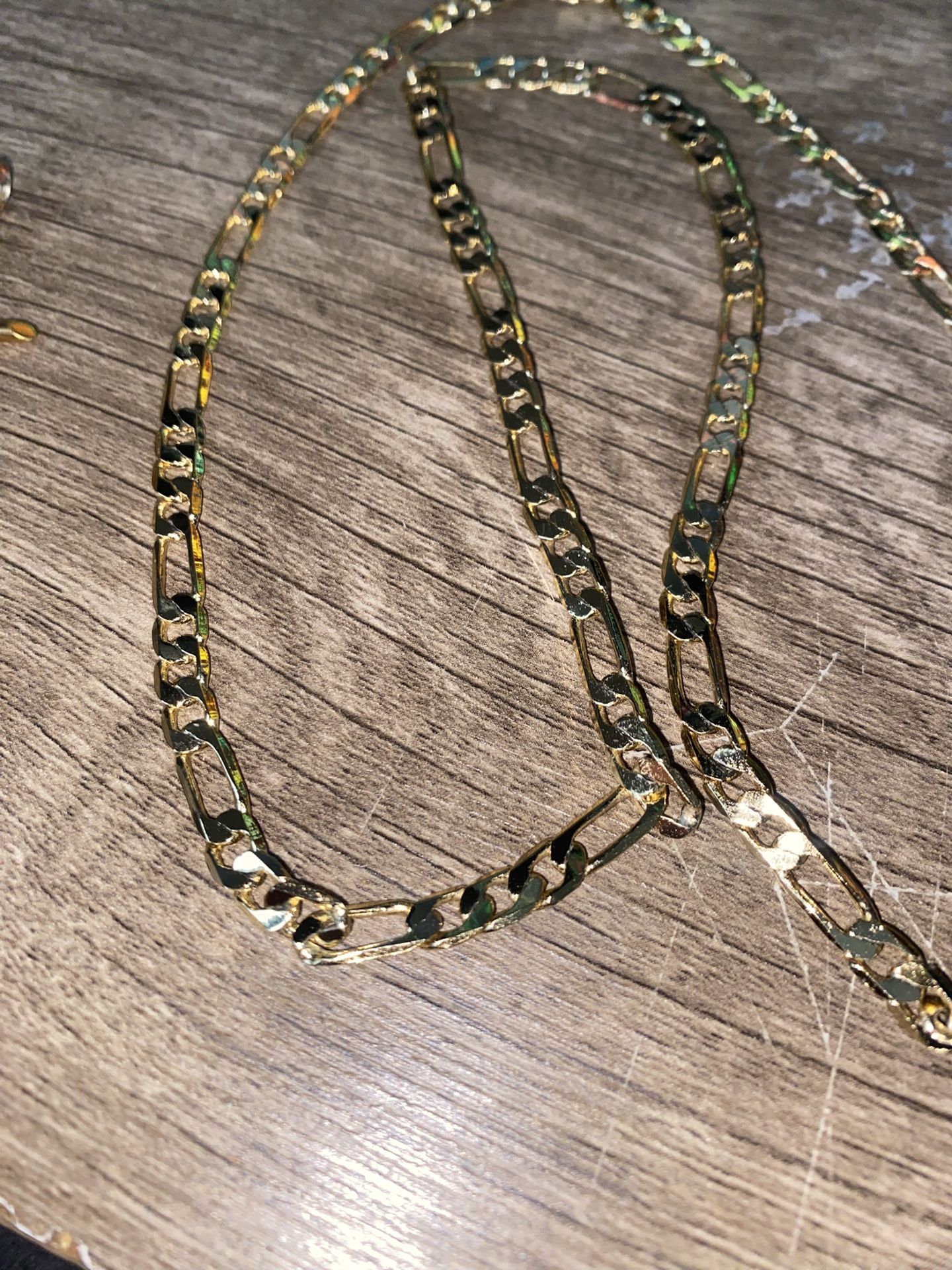 Gold plated chain