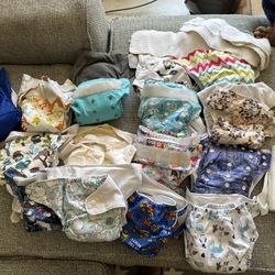 Cloth Diapers With Inserts And Liners