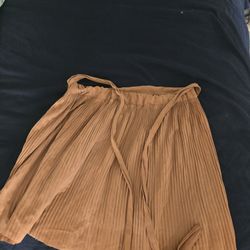 Large Coffee Colored Skirt