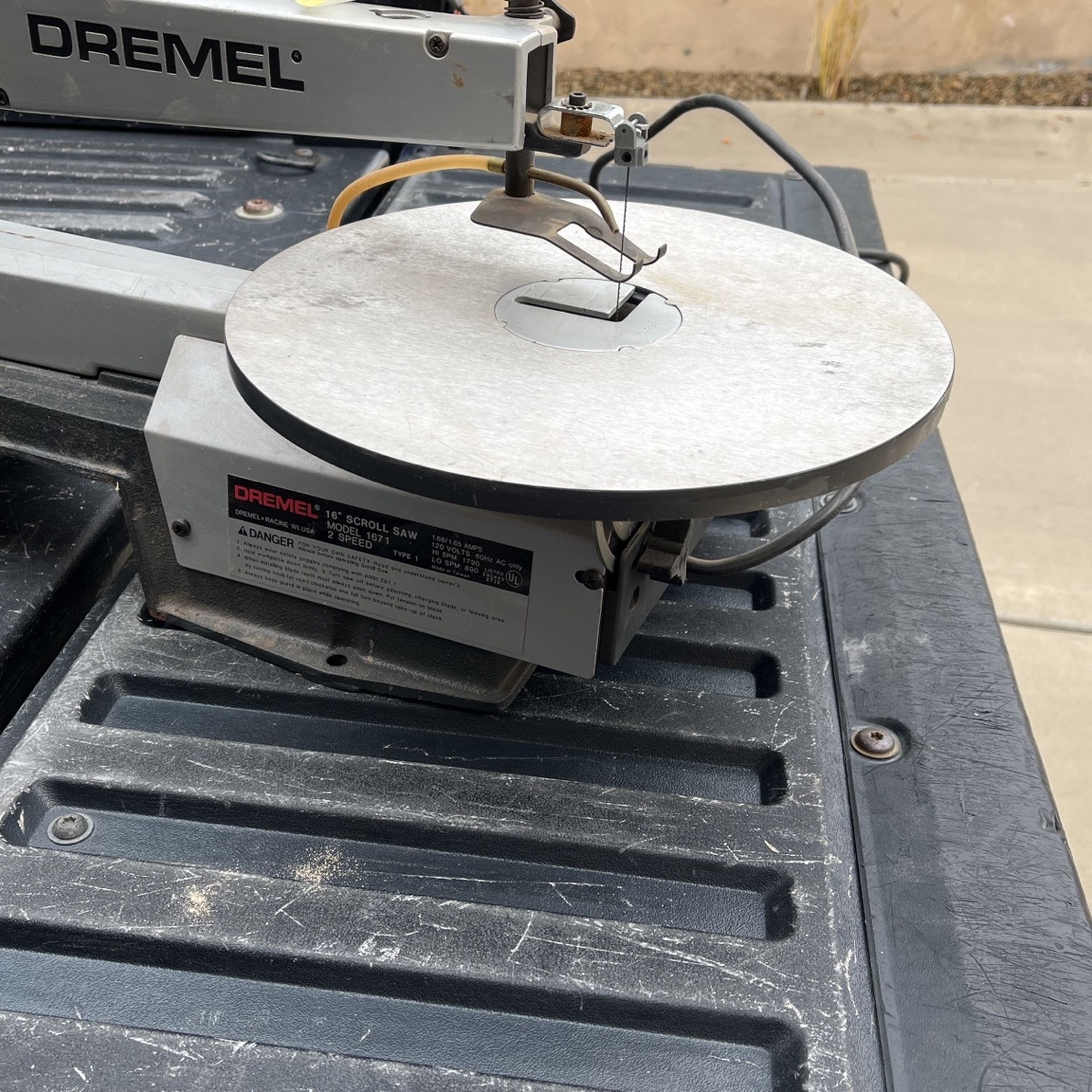 Dremel 16 scroll 2024 saw model 1671