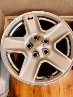 Jeep wrangler wheels O.E.M