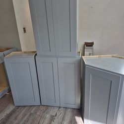 New wall cabinets