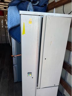 Garage metal cabinet