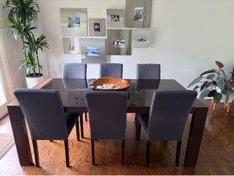 Callagaris (Italian brand) Dining Room Set (chocolate brown)