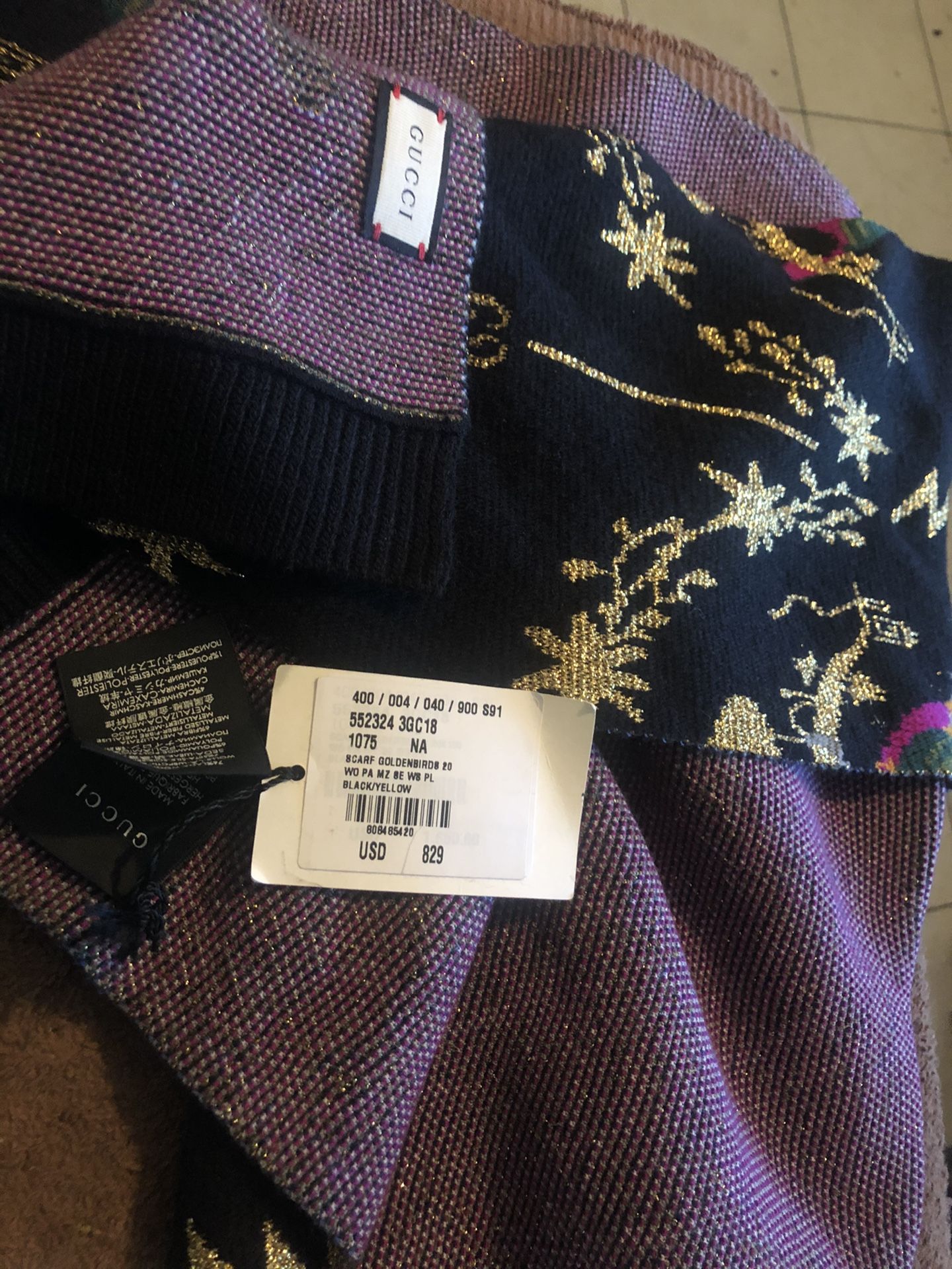 Gucci Scarf UNISEX