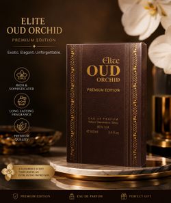 Elite Oud Orchid Premium Edition Eau de Parfum – 100 mL | Long-Lasting Luxury Fragrance