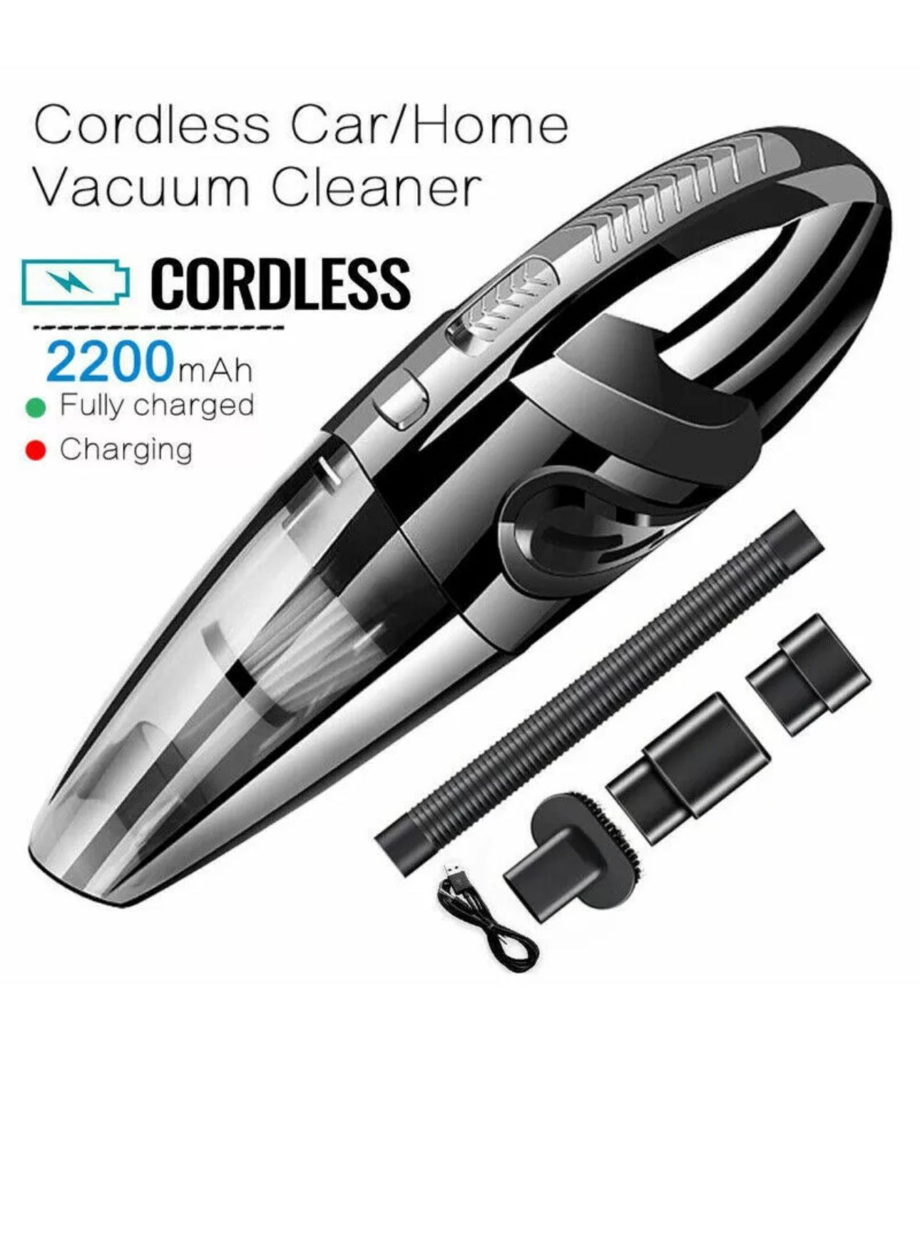 Portable Rechargeable Vacuum
