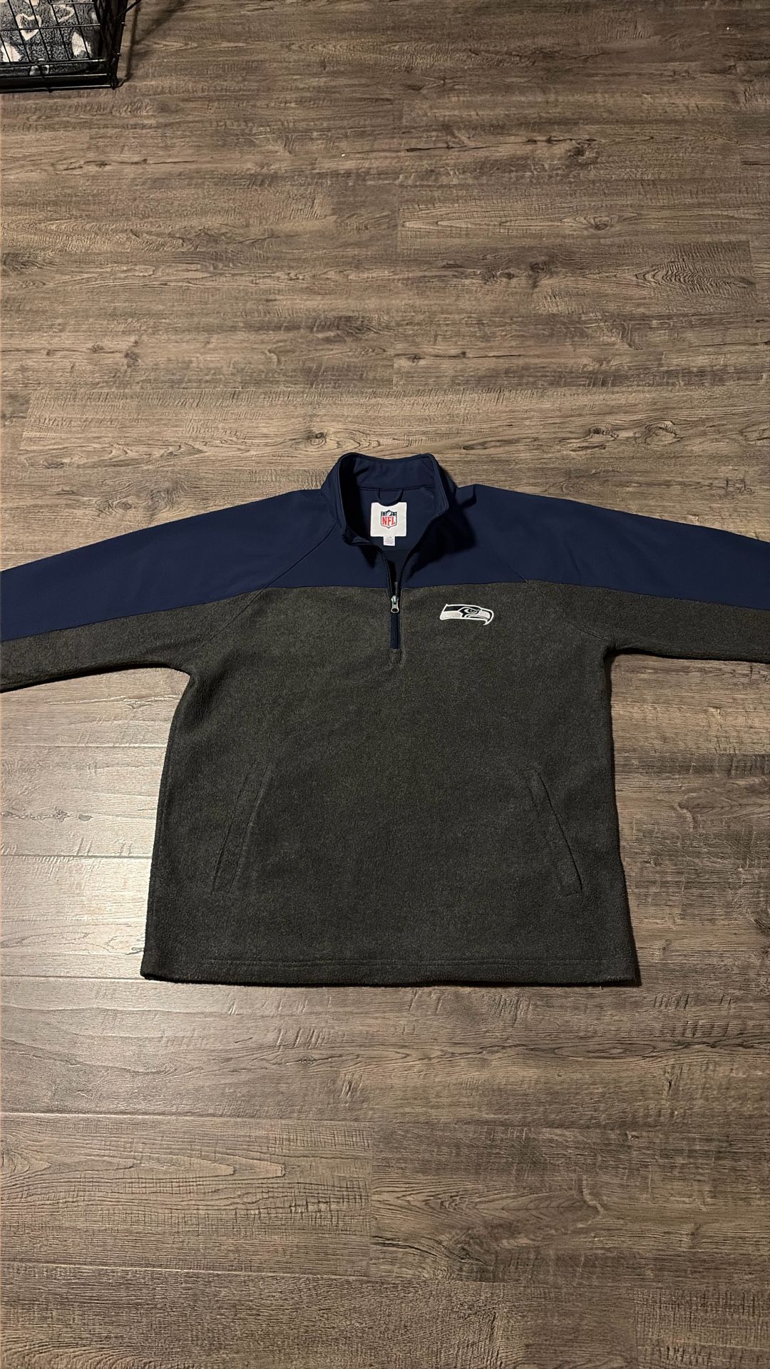 Seattle Seahawks Quarter Zip Pullover 