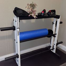 FitnessGear Dumbbell & Plate Rack