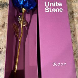 Blue Plated Rose Gold