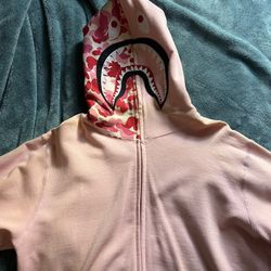 ABC Shark Full Zip Hoodie Men’s / Pink / 2x Large