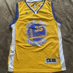 Adidas Golden State Warriors NBA Kevin Durant #35 Jersey size L