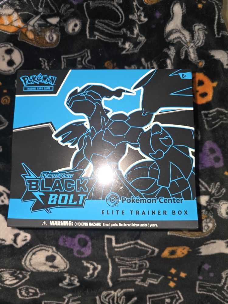 Pokémon Center Black Bolt Etb