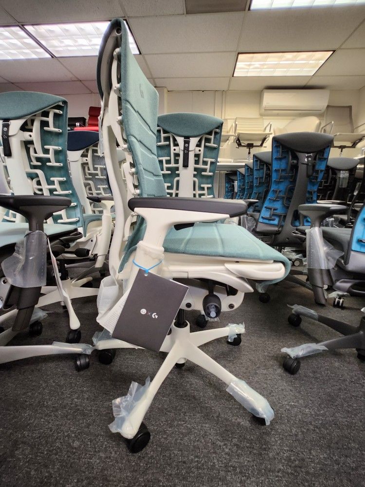 BRAND NEW HERMAN MILLER EMBODY GAMING CHAIRS PICK UP SHIPPING DELIVERY